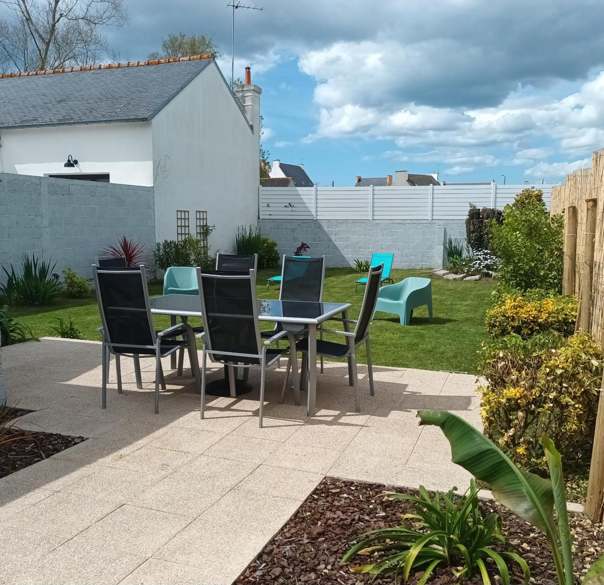 L'Escale Bretonne 6 Personnes, Proche Mer Et Centre Ville, Jardin Prive Et Clos Guilvinec ภายนอก รูปภาพ